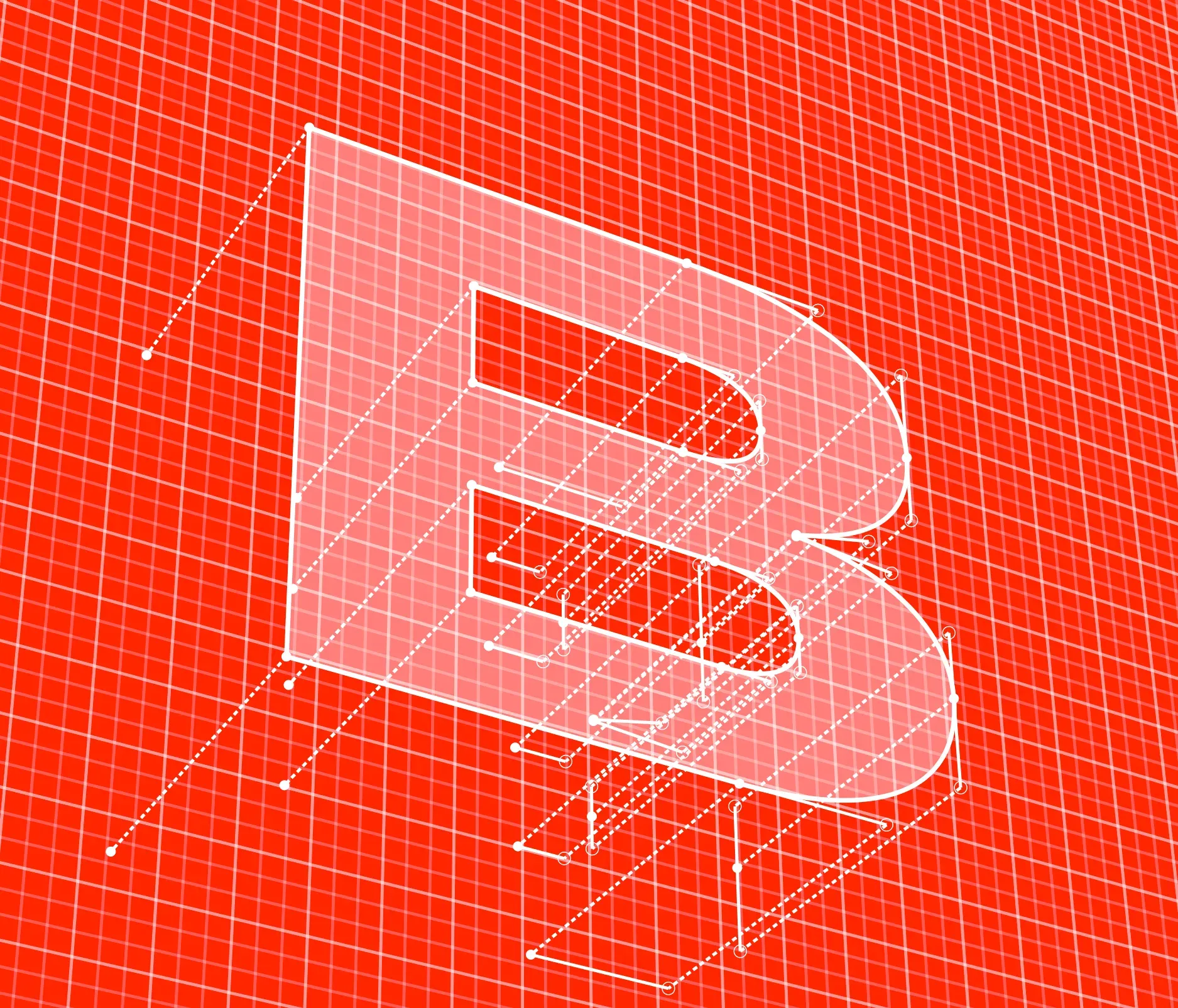 Custom font design by Blaze Type