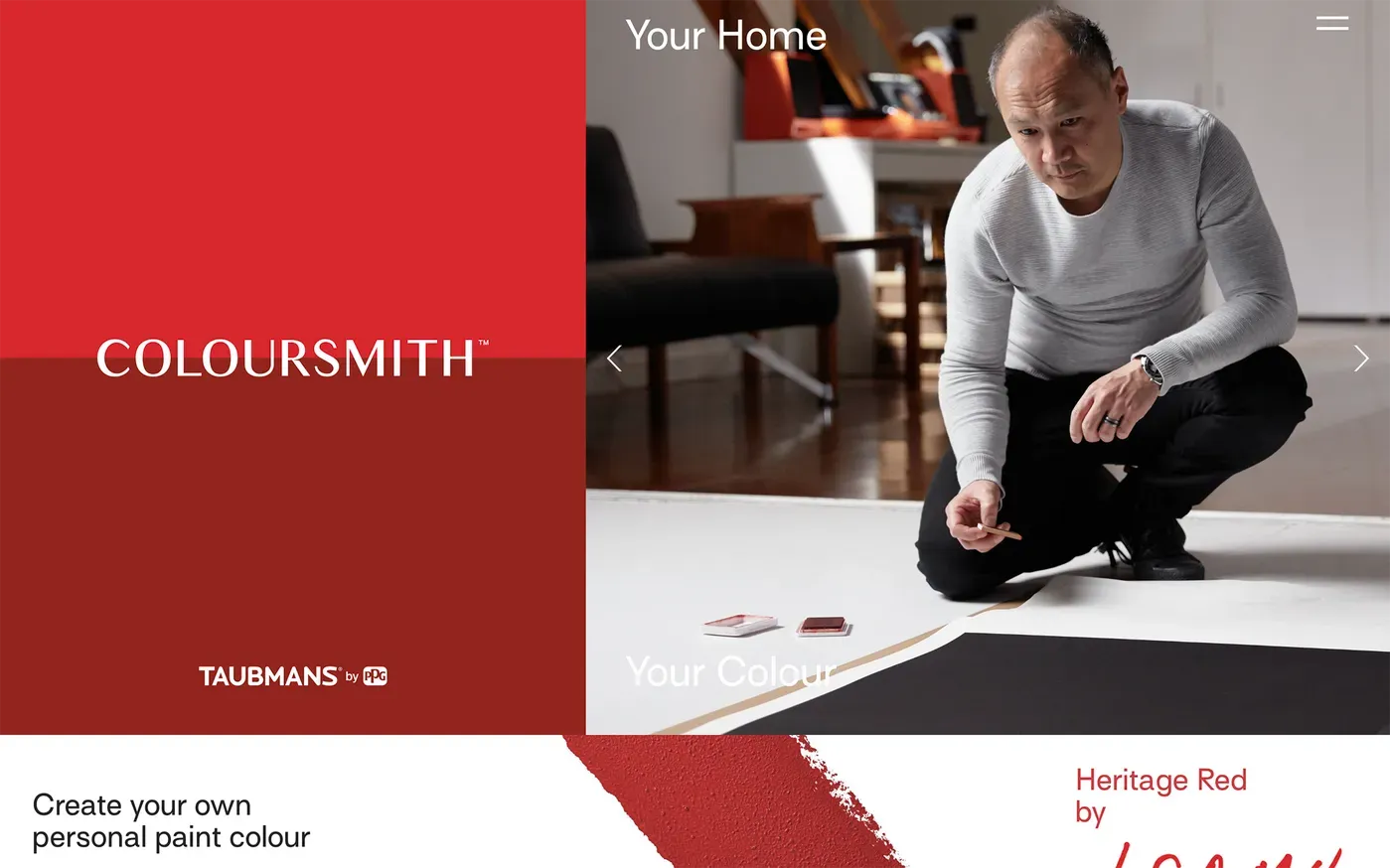 Coloursmith website